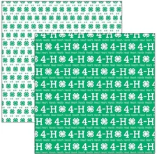 4H Pride, DS scrapbook paper - Scrapbook Customs 39206