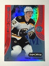 2019-20 UD Synergy Rookie Red TRENT FREDERIC Oilers Card# 50
