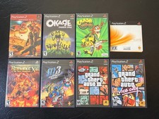 7 SONY PS2 PlayStation 2 Games Okage Shadow King, Sly 3, Jak 3, Crash, GTA, MORE