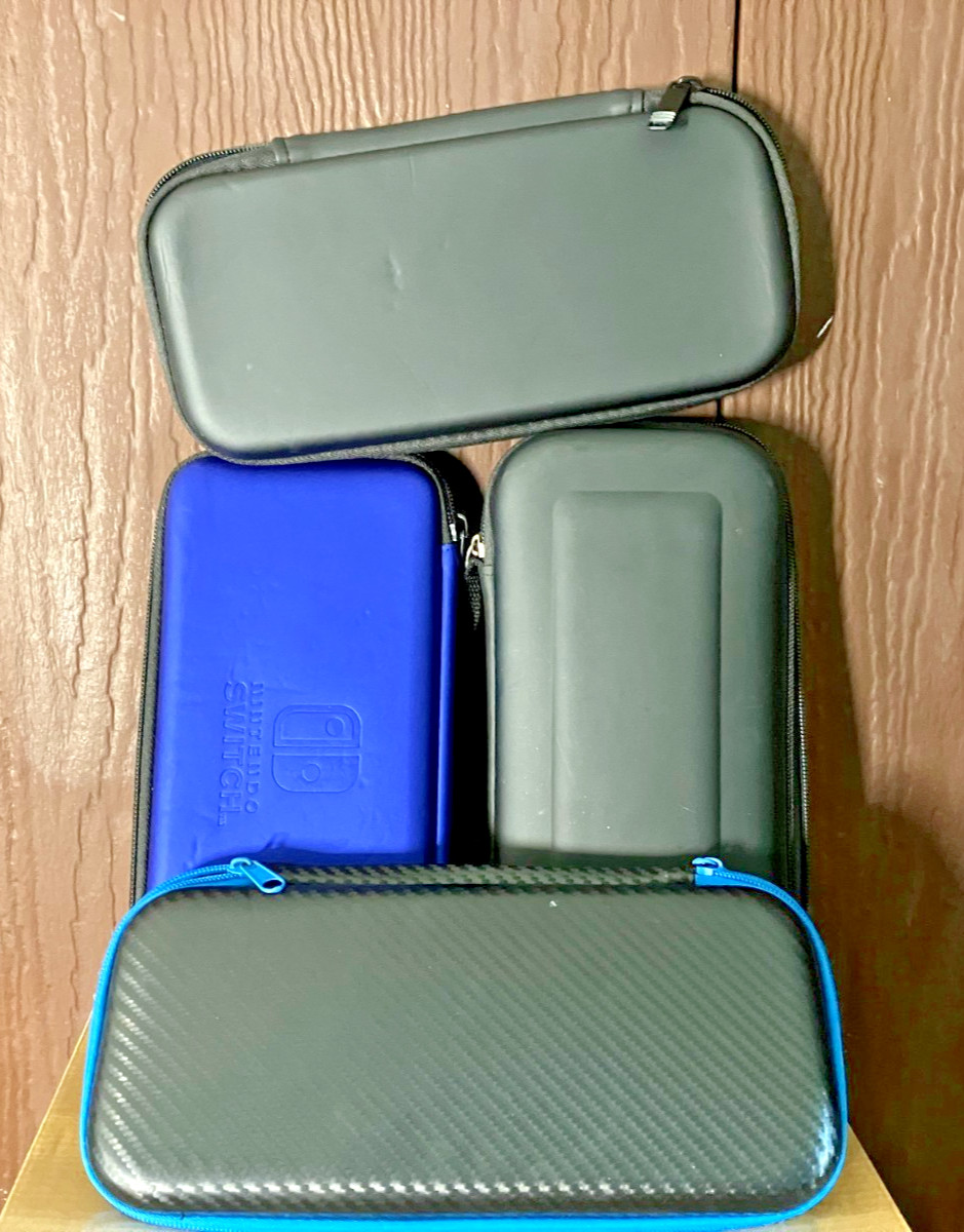 Carrying Case Bundle for Nintendo Switch. 4 cases in total!