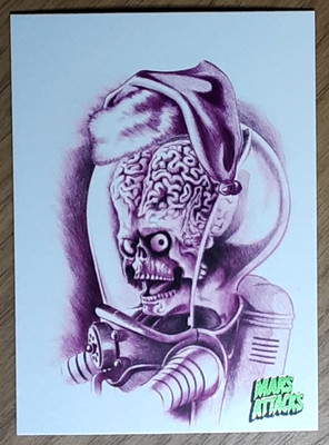 2013 Topps Mars Attacks! Invasionskarte 68 HO HO DIE.