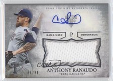 2015 Topps Triple Threads Unity Jumbo Relics 35/99 Anthony Ranaudo Auto g6w
