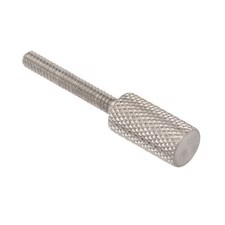 Zoro Select Z0740 Thumb Screw, 4-40 Thread Size, Round, Plain 18-8 Stainless,
