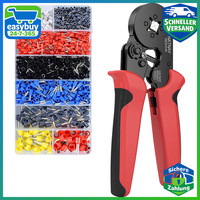Crimpzange AderendhüLsen Set 0,25-10 Mm² 1300 StüCk AderendhüLsen Werkzeug Set