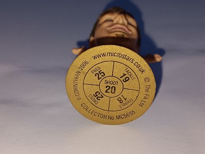 Corinthian microstars David Beckham England Gold base 2006 MC5655