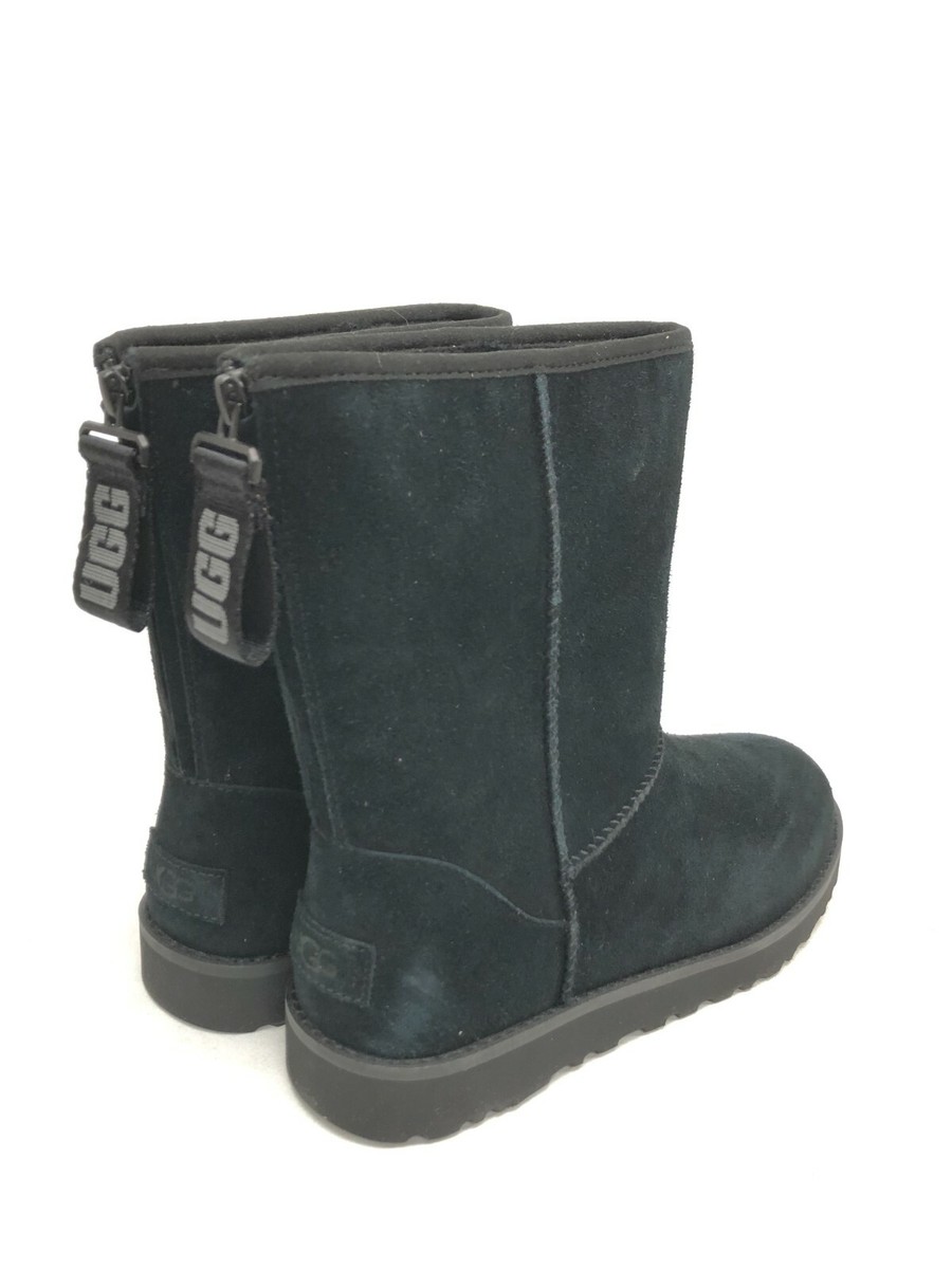 Boots Classic Short Ugg Boots Schwarz Reissverschluss UGG Women's