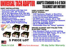 5 Pc Lot, UNIVERSAL TACH ADAPTER per listing# 141931549970