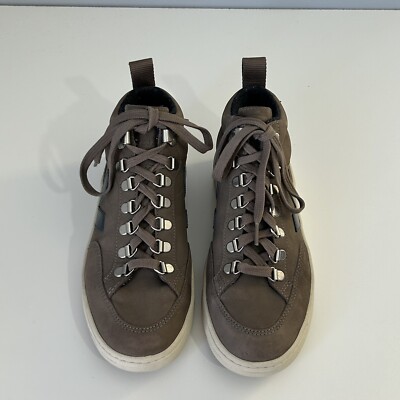 Veja Roraima Women s Sneakers Size 6 Moonrock Nautico Gray Leather High Top