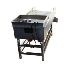 TECHTONGDA Double Layers Electric Linear Vibrating Screen Shaker 6mm 3mm 220V