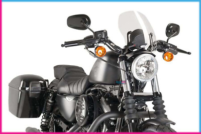 PUIG WINDSCHUTZSCHEIBE NAKED N.G. TOURING FUR HARLEY D. SPORTSTER 1200 FORTY-EIG