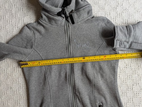 Triple Five Soul Women’s Extra Long Full Zip Hoodie Jacket Skater Logo Large - Picture 7 of 11
