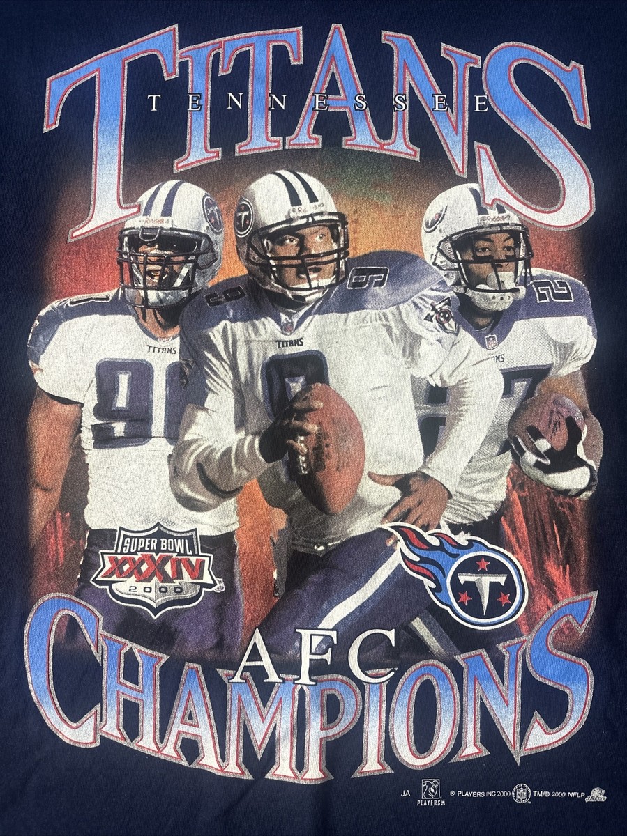 Tennessee Titans Super Bowl XXXIV 2000 Sport Attack Shirt Large