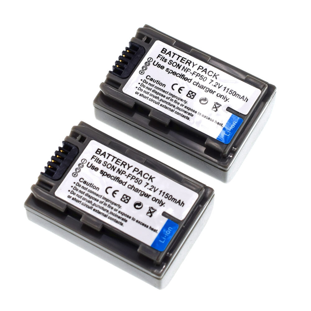 Battery or charger for Sony NPFP50 NPFP30 Handycam DCRHC20 DCRHC46