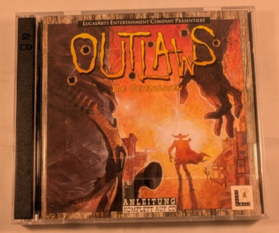 PC-Spiel (Retrogame) ''Outlaws - Die Gesetzlosen'' LucasArts, Wester-Shooter