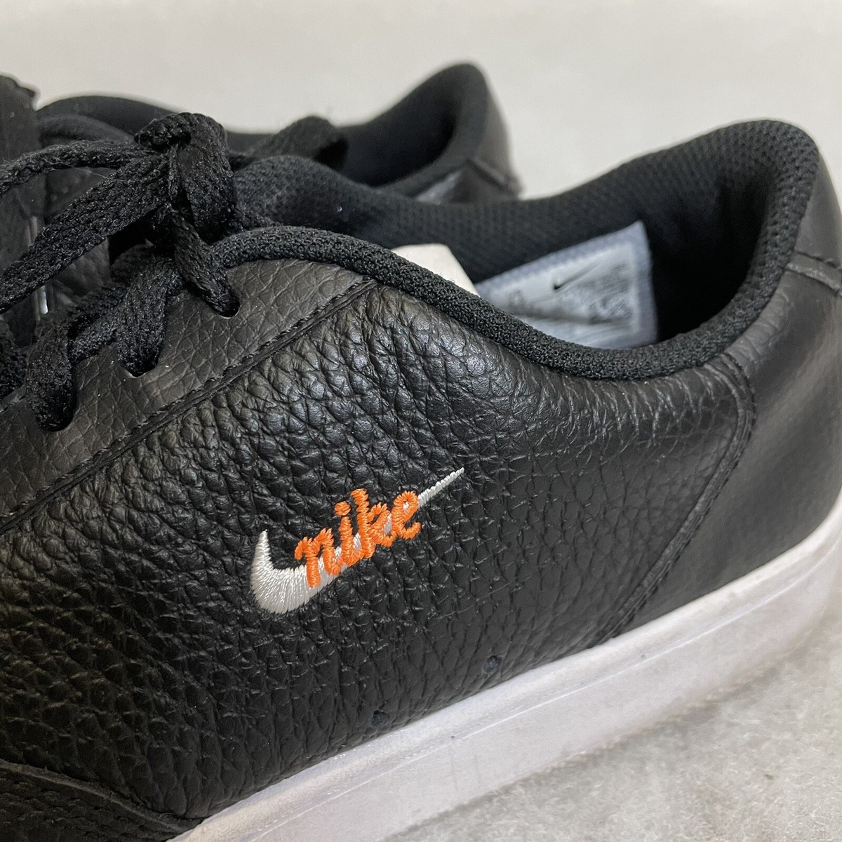 Nike Court Premium Vintage Sneakers CT1726–002 Black Men 7.5 | eBay