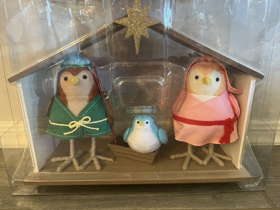 Target Wondershop Birds Sets Nativity And Gingerbread House Christmas ...