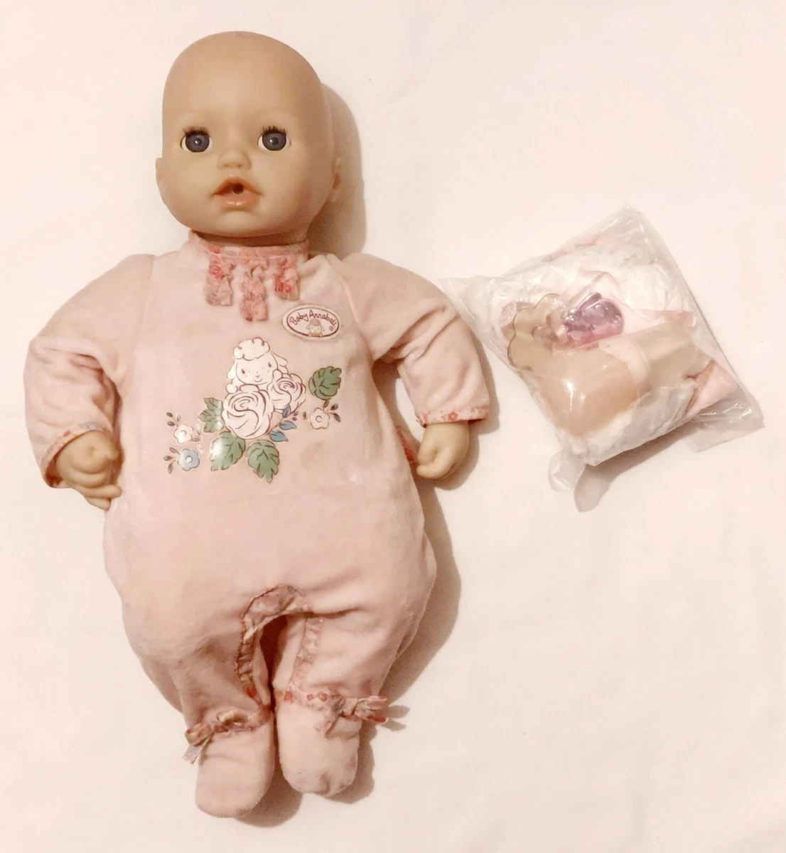 Zapf Creation Baby Annabell 2016 Interactive Doll 5 Accessories