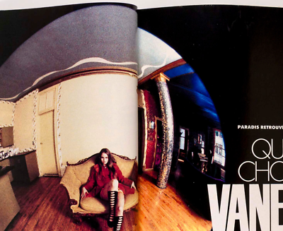 Vanessa Paradis PHILIPPE STARCK Collections ELLE FRANCE magazine 8