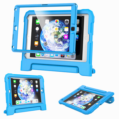 Kids Case for iPad 9.7'' 6th/5th Generation &iPad Air 2+Built-in Screen Protector