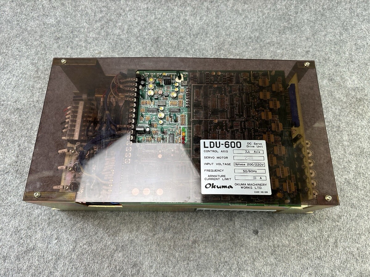 電源ユニット OKUMA LDU-600 DC SERVO DRIVE UNIT Okuma LDU-600 DC