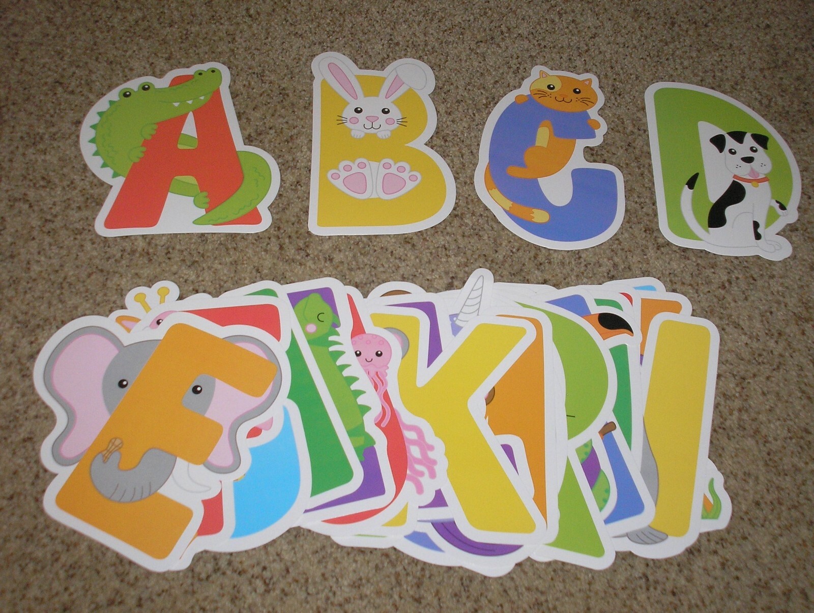 Teacher Classroom Decor Animal Alphabet Bulletin Board Set eBay