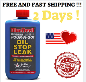 BlueDevil Oil Stop Leak-It is NON-Clogging and Will NOT Harm Your