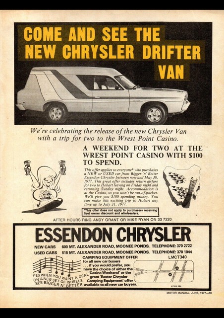 chrysler panel van