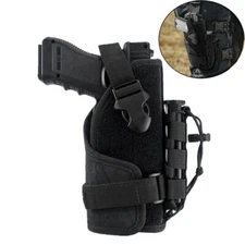 Tactical Molle Gun Holster Belt Holster for G17 19 92 96 Beretta Revolver 1911