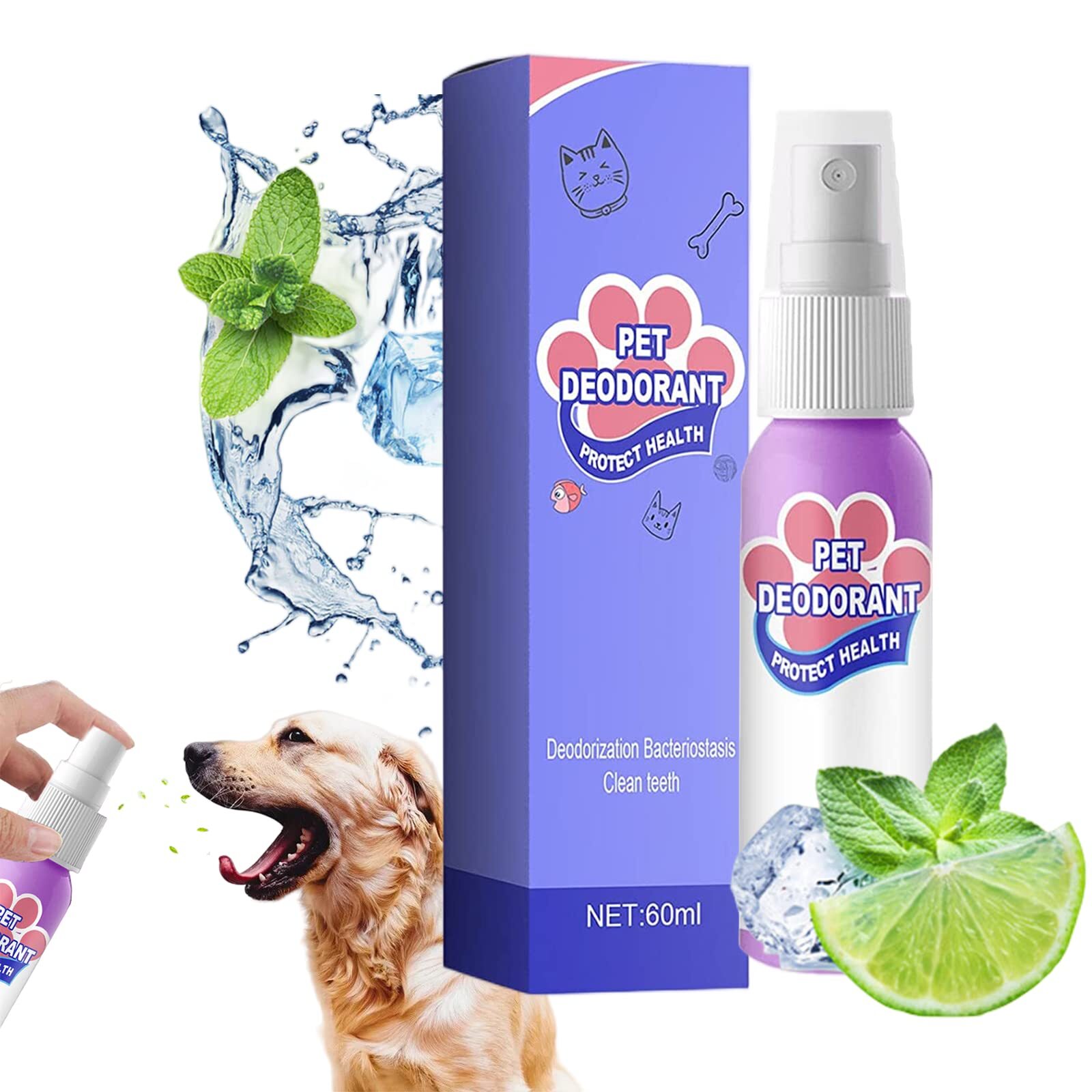 Petry Oral Spray for Dogs Petry Teeth Cleaning Spray for Dogs Cats