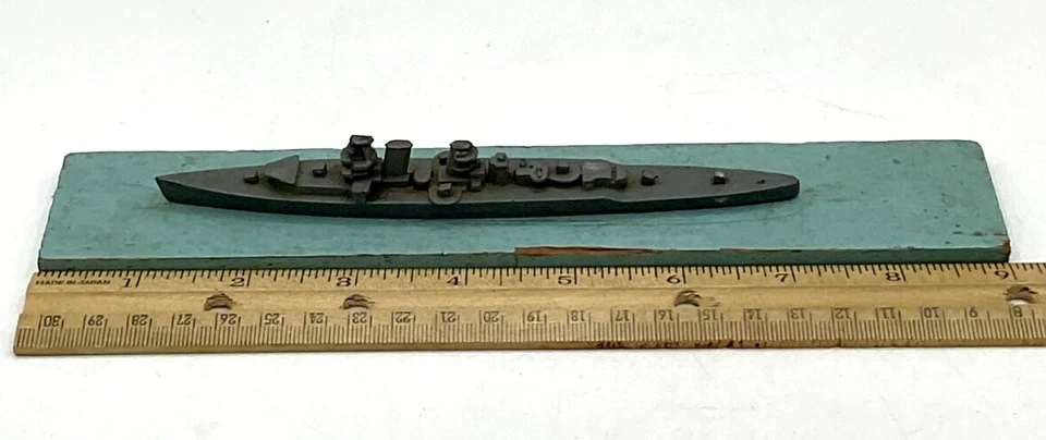 1943 年二战船舶识别模型霍金斯级 Brit-CA HA 弗兰堡芝加哥 12-43 — 第 4/4 张图片