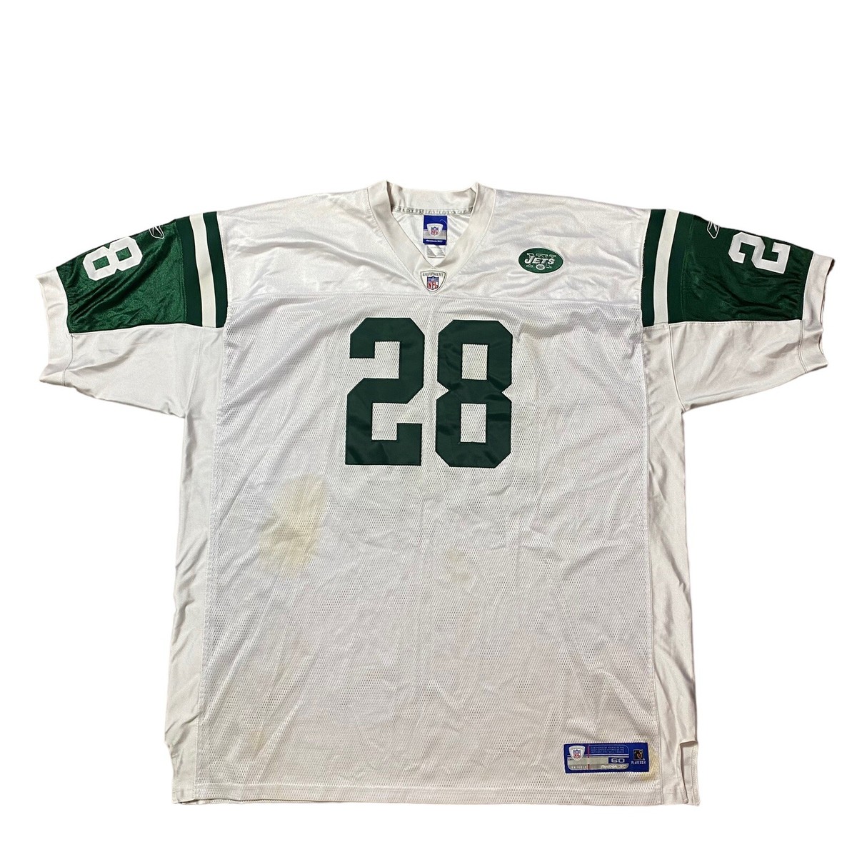 ニューヨーク ジェッツ Reebok オーセンティック ユニフォーム 54 Reebok Authentic NFL Jersey New York Jets Darrelle Revis White sz