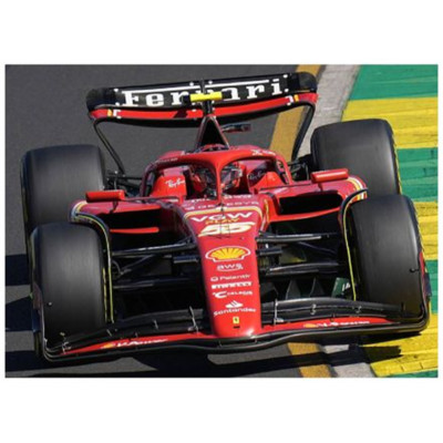 Looksmart Maßstab 1:43 Scuderia Ferrari SF-24 #55 Australian GP 2024 Sainz