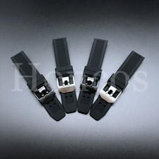 20 23 MM Black Silicone Rubber Watch Band Strap Fits for Luminox Diver HOT MODEL