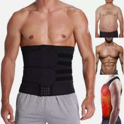 Hombres y Mujeres Neopreno Body Shaper Waist Trainer Quemador de Grasa Corsé