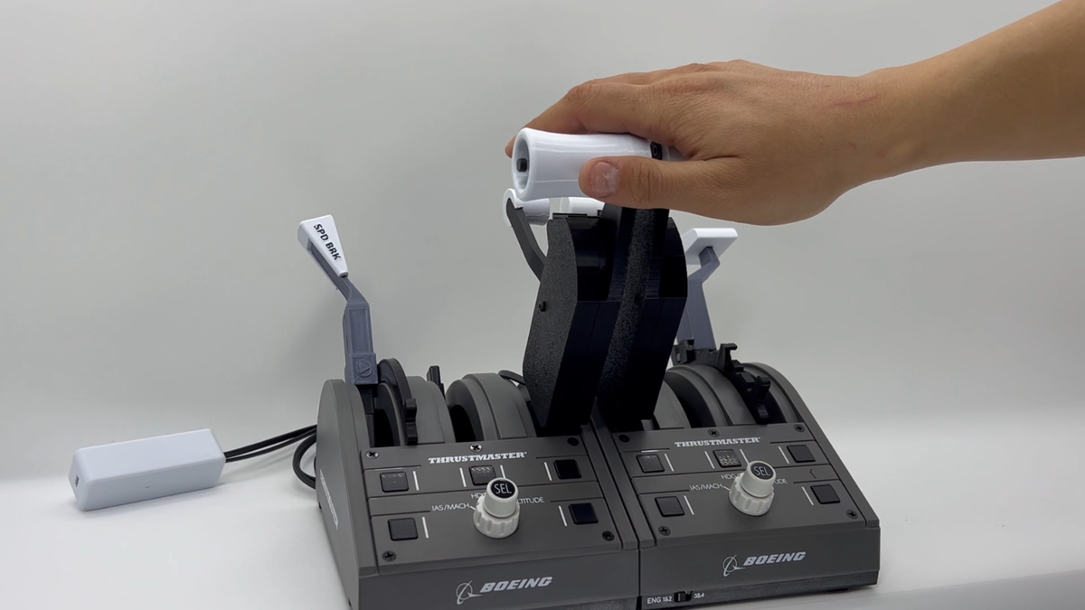 Thrustmaster TCA Quadrant Upgrade Pack, B777 Full Electronic