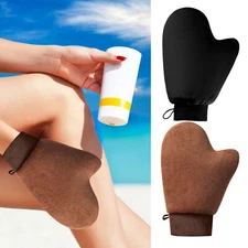 1 Piece Self-Tanning Mitt Velvet Tan Lotion Applicator Glove