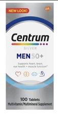 Centrum Silver Men 50 Plus - 100 Tablets