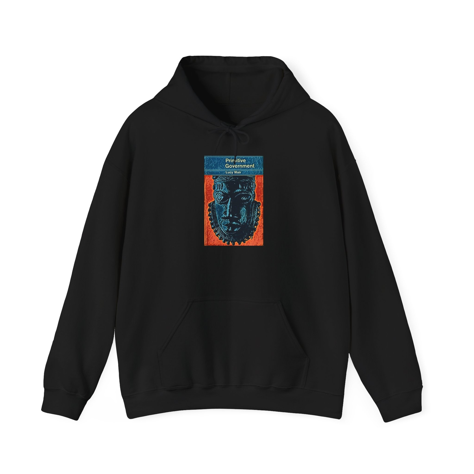 Primitive Government Graphic Print Book Art Unisex Heavy Blend Hooded Sweatshirt