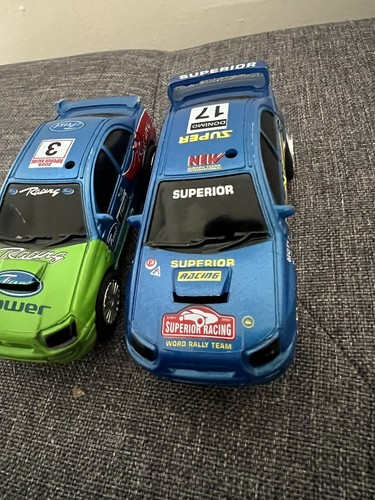 Two Scalectric Ford Focus WRC 2006 Castrol Car 4 1/32 RTR Slot Car Damaged - Picture 5 of 7