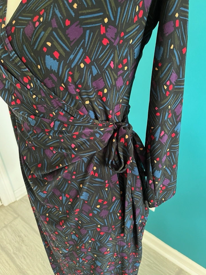 Anne Klein надежном платье размер 4 эластичной 3/4 рукав - Изображение 2 из 4