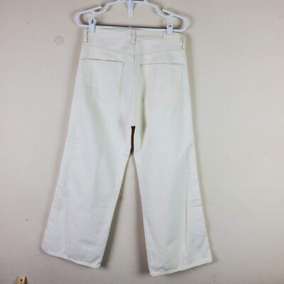 Citizens of Humanity Jeans Womens 27 Sacha Wide Leg White High