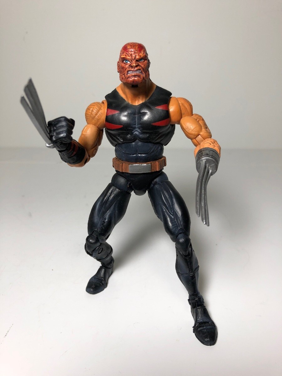 WOLVERINE Age of Apocalypse variant Burnt face ToyBiz Marvel
