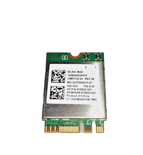 Carte Wifi Realtek RTL8822BE pour HP Probook 445 G6