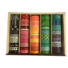 Recollections Multicolor Washi Crafting Tape 4.5m 45 Rolls Brand New Michaels