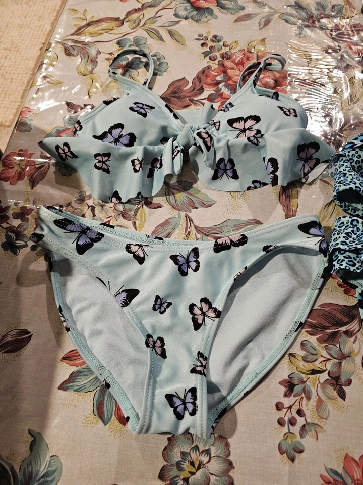 2 Pairs Of Bathing Suits  Size 8 Sugar And Jade - Image 2 of 4