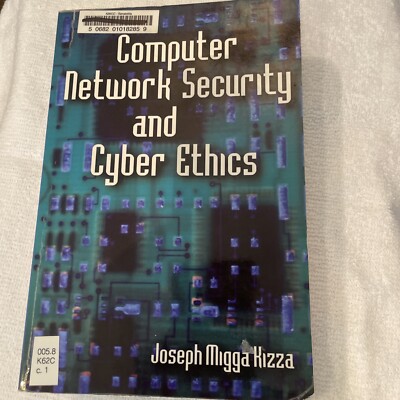 Computer Network Security and Cyber Ethics, Kizza, Joseph Migga, Good Book