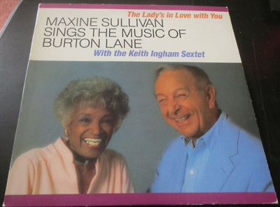 33RPM Stash Maxine Sullivan Sings the Music of Burton Lane, E to E+ (or NM)