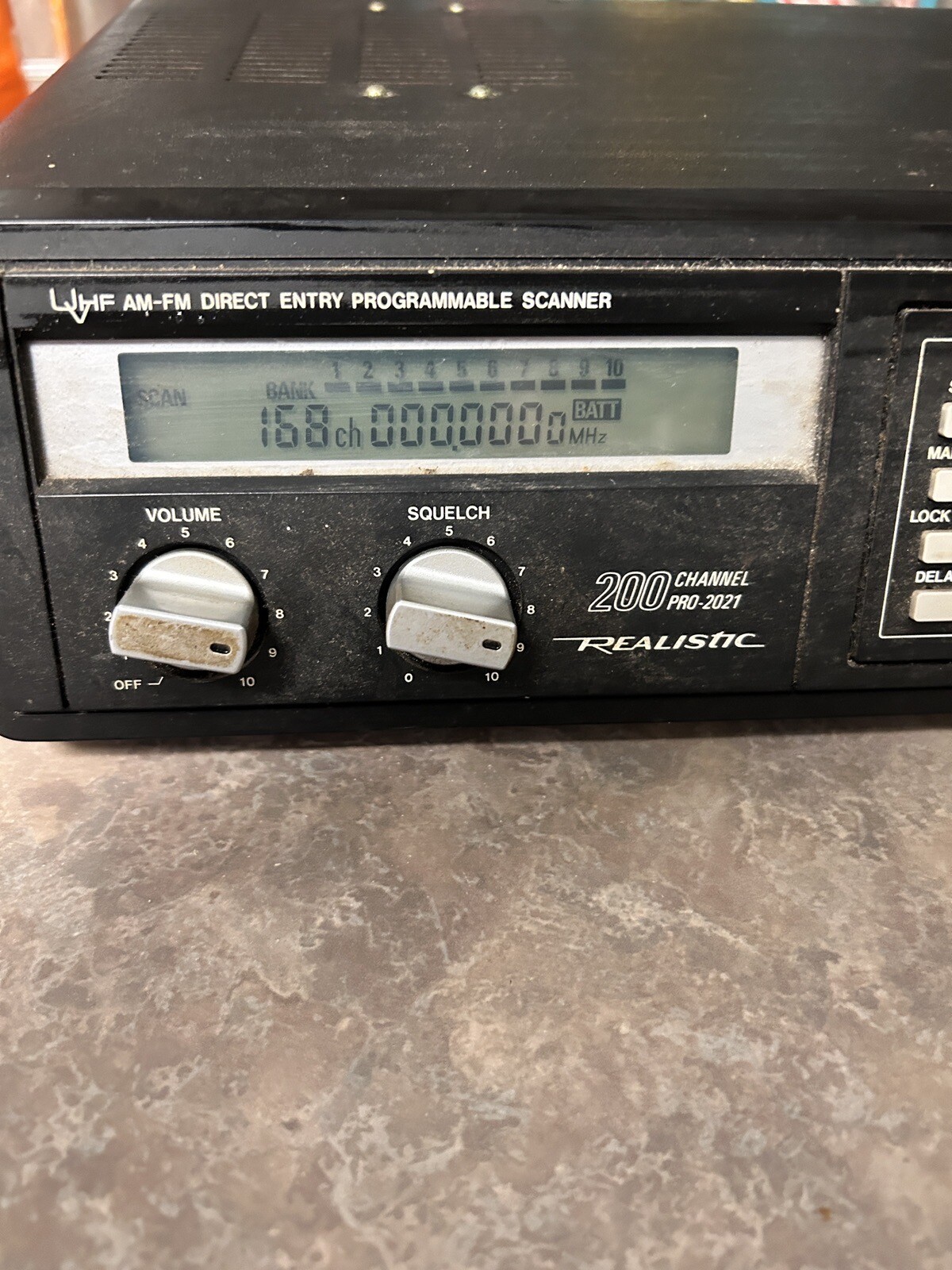 Realistic 200 Channel PRO2021 UHF/VHF Programmable Scanner Ex.Con eBay