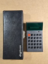 Digitron DB 812 Vintage Calculator - Not Working For Parts or Repair-VERY RARE
