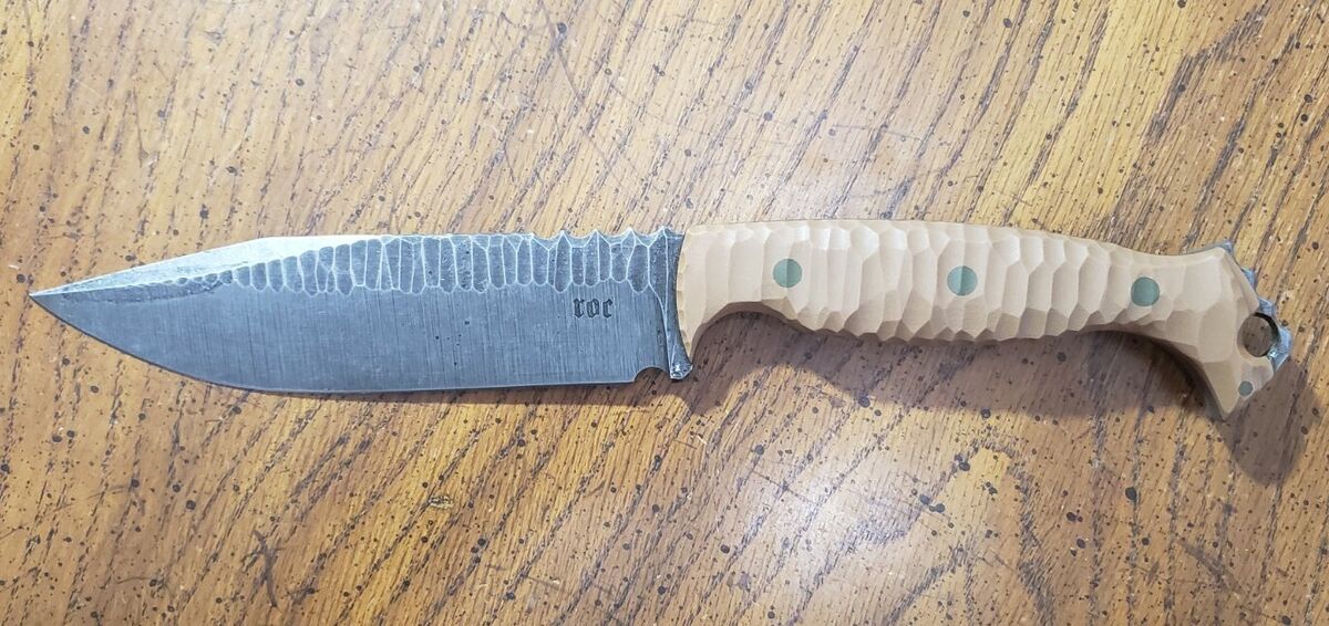 Black Roc Knives Custom Ken Vehikite Gharial 6 Black Roc Knives Custom Ken Vehikite Gharial 6